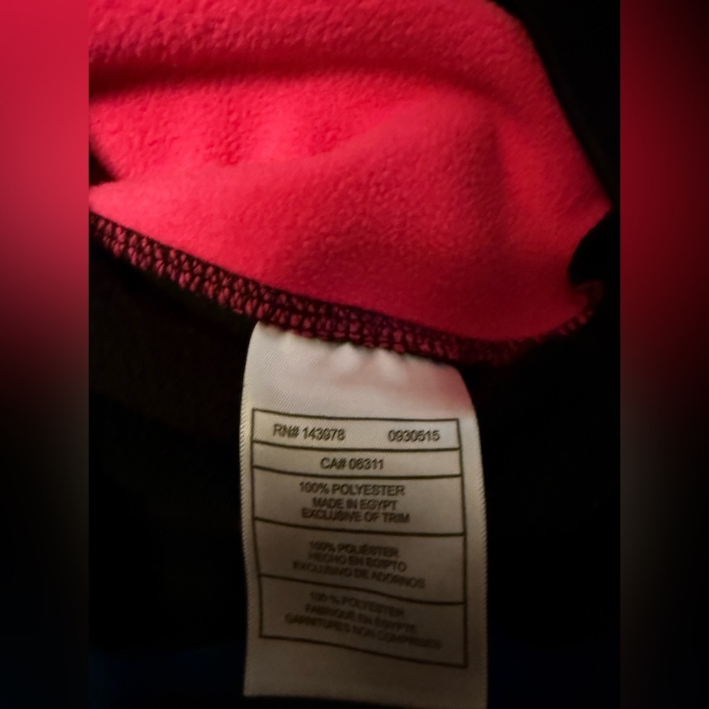 Puma Pink & Black Logo Hoodie Girls 16 Sporty Y2K Athleisure Petite Fit - Picture 6 of 6